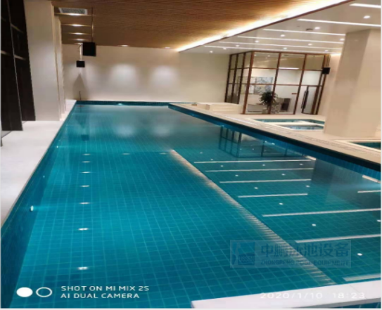 廣州恒大足球訓(xùn)練基地項目水療中心設(shè)備安裝工程